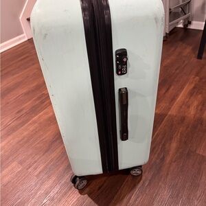Blue teal Hardshell Suitcase
